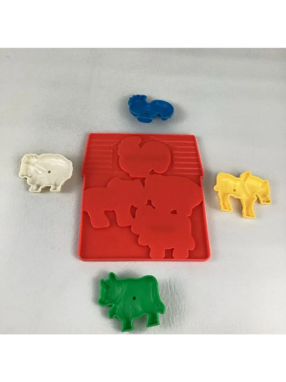 Rainbow Shape Sorter Eggs Counting Numbers Colors Vintage Evenflo Puzzle Lot